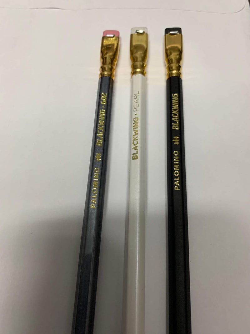 Blackwing PALOMINO 3Pencils Set(Original, 602, Pearl 1each) - Image 2